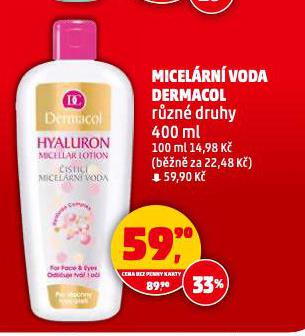 DERMACOL MICEL�RN� VODA