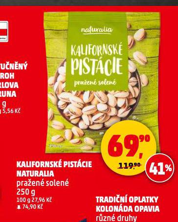 KALIFORNSK� PIST�CIE NATURALIA
