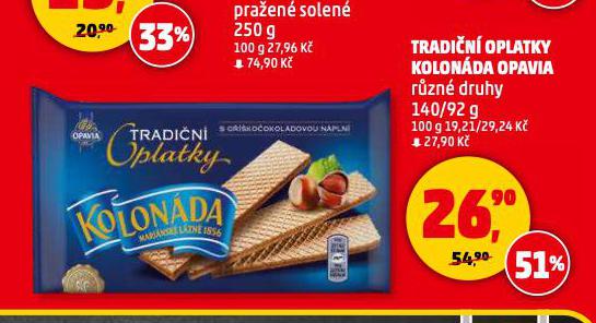 OPAVIA KOLON�DA TRADI�N� OPLATKY