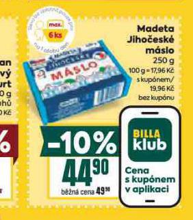 MADETA JIHO�ESK� M�SLO