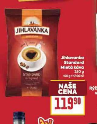 JIHLAVNKA STANDARD MLET� K�VA