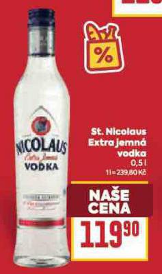 ST. NICOLAUS EXTRA JEMN� VODKA