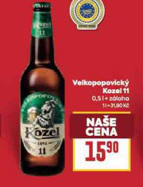 PIVO VELKOPOPOVICK� KOZEL 11