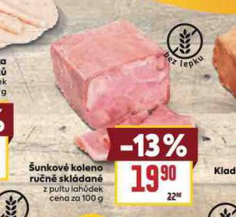 �UNKOV� KOLENO RU�N� SKL�DAN�