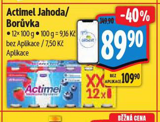 ACTIMEL JAHODA