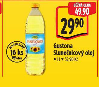 GUSTONA SLUNE�NICOV� OLEJ