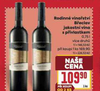RODINN� VINA�STV� B�ECLAV