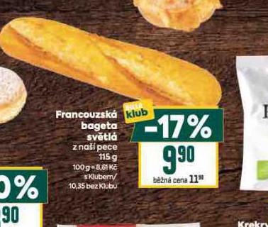 FRANCOUZSK� BAGETA SV�TL�