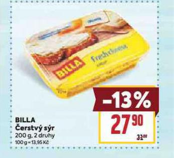 BILLA �ERSTV� S�R