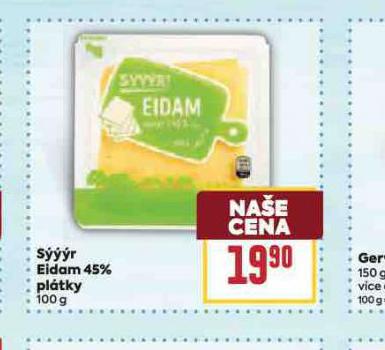 S���R EIDAM 45% PL�TKY