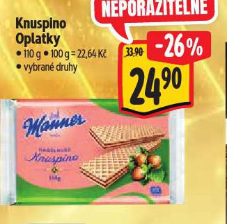 KNUSPINO OPLATKY