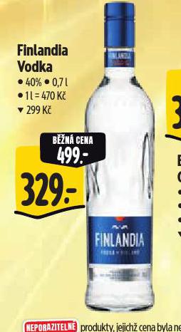 FINLANDIA VODKA