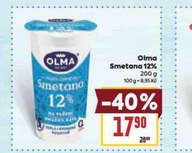 OLMA SMETANA 12%
