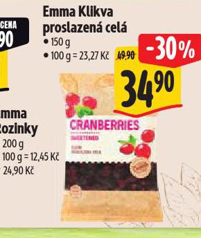 EMMA KLIKVA PROSLAZEN� CEL�