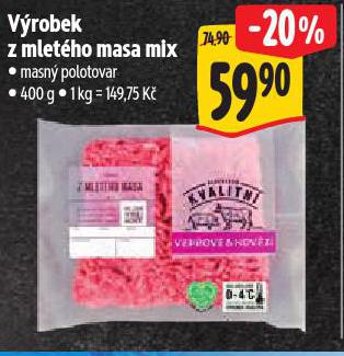 V�ROBEK Z MLET�HO MASA MIX