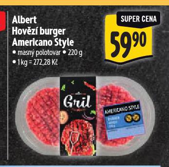 HOV�Z� BURGER AMERICANO STYLE