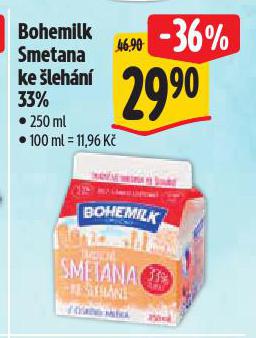 BOHEMILK SMETANA KE �LEH�N�