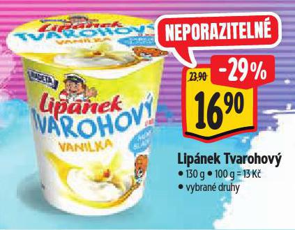 LIP�NEK TVAROHOV�