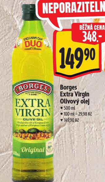 BORGES EXTRA VIRGIN OLIVOV� OLEJ