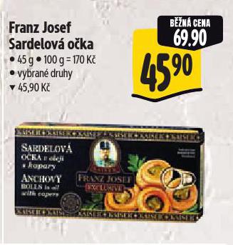 FRANZ JOSEF SARDELOV� O�KA