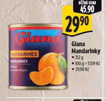 GIANA MANDARINKY