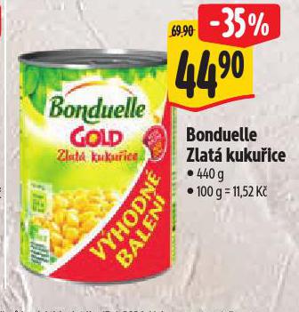 BONDUELLE ZLAT� KUKU�ICE