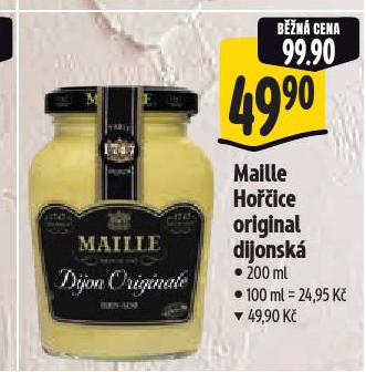 MAILLE HO��ICE ORIGINAL DIJONSK�
