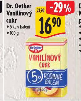 DR. OETKER VANIL�NOV� CUKR