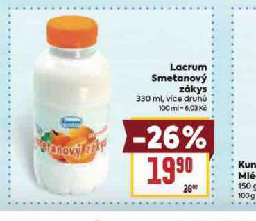 LACRUM SMETANOV� Z�KYS