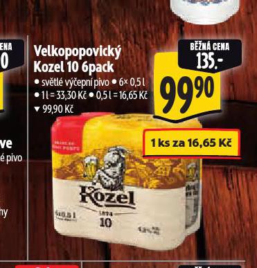 PIVO VELKOPOPOVICK� KOZEL