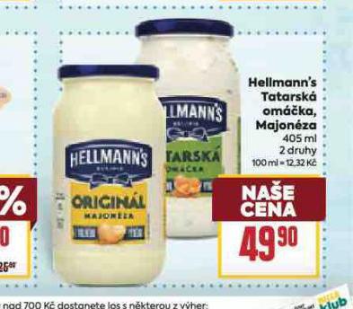 HELLMANN�S TATARSK� OM��KA, MAJON�ZA