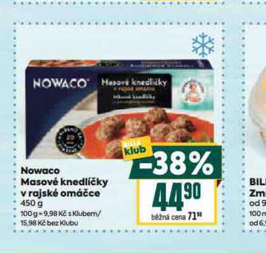 NOWACO MASOV� KNEDL��KY V RAJSK� OM��CE