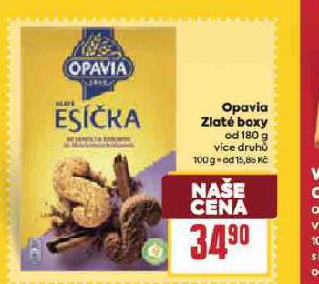 OPAVIA ZLAT� BOXY