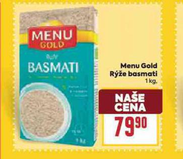 MENU GOLD RݎE BASMATI