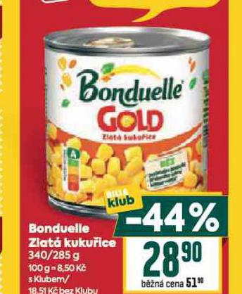 BONDUELLE ZLAT� KUKU�ICE