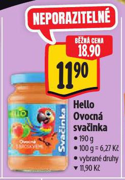 HELLO OVOCN� SVA�INKA