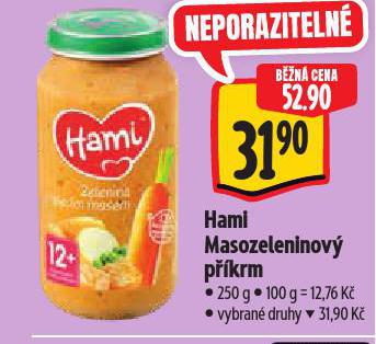 HAMI MASOZELENINOV� P��KRM