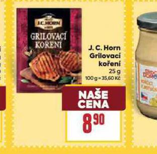 J.C.HORN GRILOVAC� KO�EN�