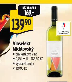 VINSELEKT MICHLOVSK�