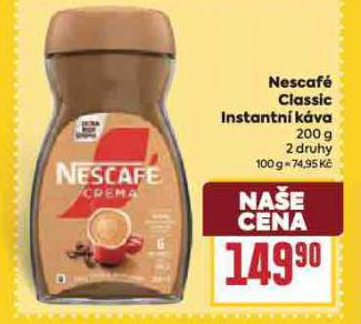 NESCAF� CLASSIC INSTANTN� K�VA