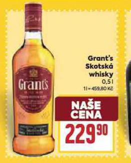 GRANT�S SKOTSK� WHISKY