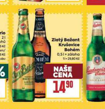 PIVO KRU�OVICE BOH�M