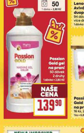 PASSION GOLD GEL NA PRAN�