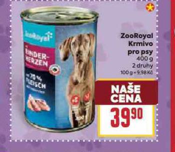 ZOOROYAL KRMIVO PRO PSY