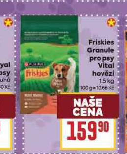 FRISKIES GRANULE PRO PSY VITAL HOV�Z�