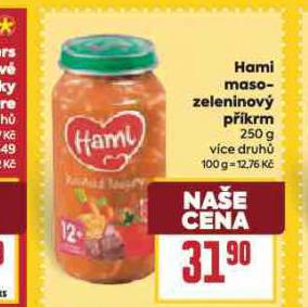 HAMI MASOZELENINOV� P��KRM