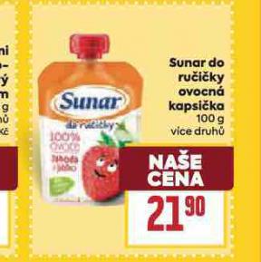 SUNAR DO RU�I�KY OVOCN� KAPSI�KA