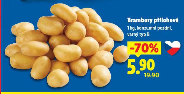 BRAMBORY PŘÍLOHOVÉ