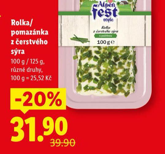 ROLKA / POMAZ�NKA Z �ERSTV�HO S�RA