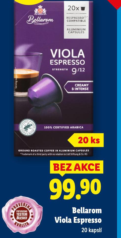 BELLAROM VIOLA ESPRESSO